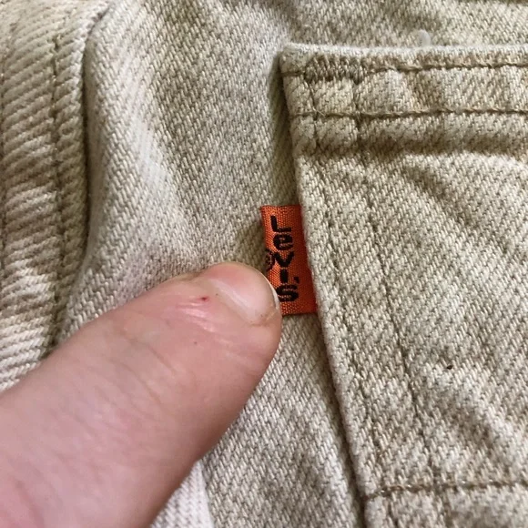 Vintage 550 Orange Tab Levi’s